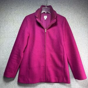 J. Crew Fuchsia Women's Puffer Jacket